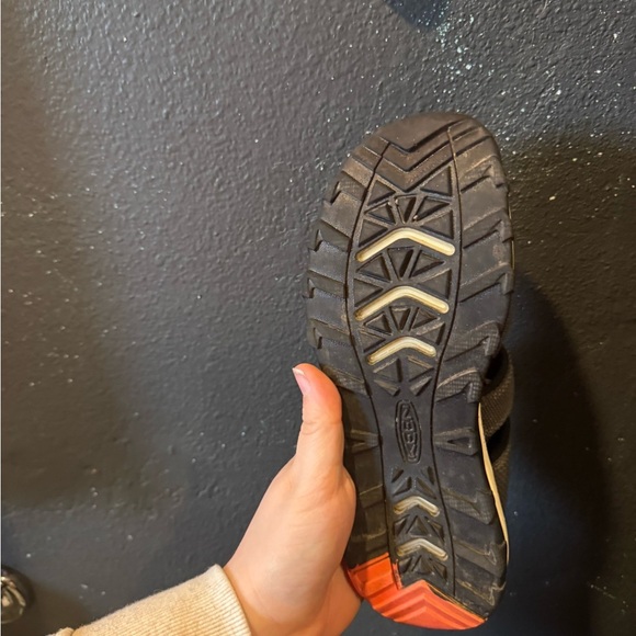 Kids Keen Grey Orange Newport Neo H2 Waterproof Sandals Size 5 - Picture 4 of 8